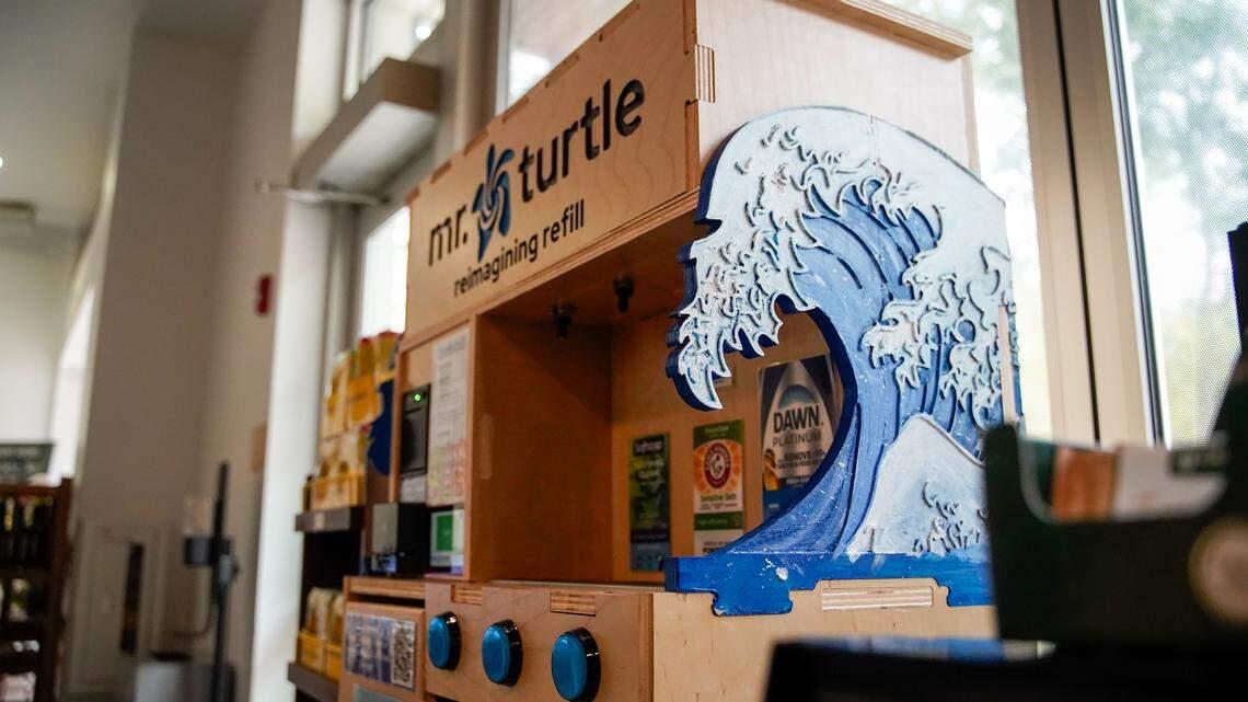 Picture of Mr. Turtle station.